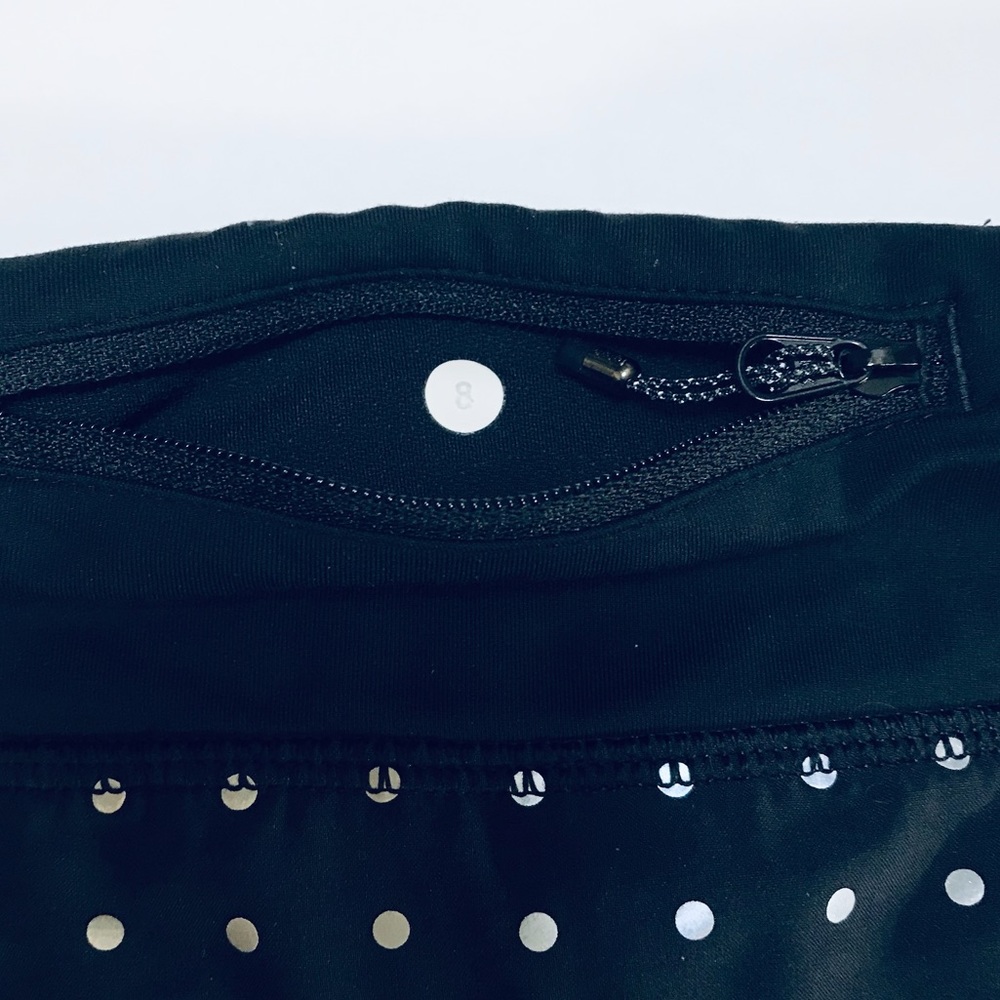 Lululemon Speed Reflective Dots Lined Run Shorts - image 7